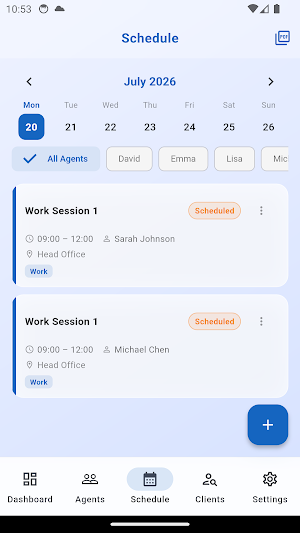 Insurance Agent Office Screenshot 2
