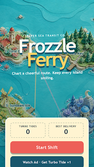 Frozzle Ferry Screenshot 2