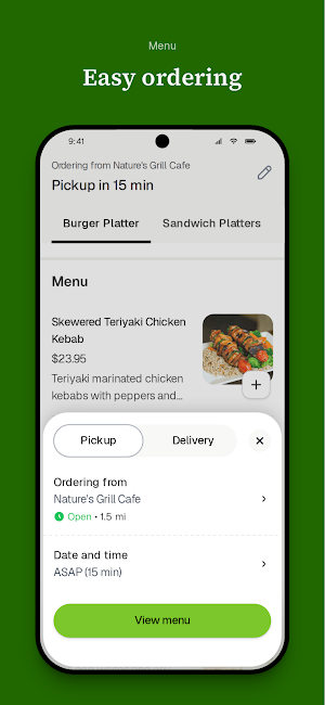 Nature's Grill Cafe Screenshot 2