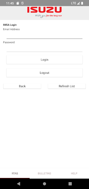 Isuzu Portal Screenshot 0