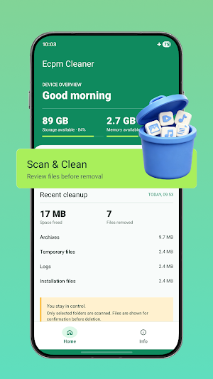 Ecpm Cleaner Screenshot 1