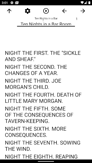 Book, Ten Nights in a Bar Room Screenshot 0