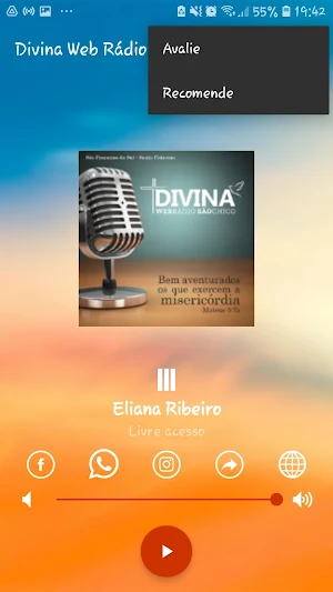 Divina Web Radio Screenshot 1