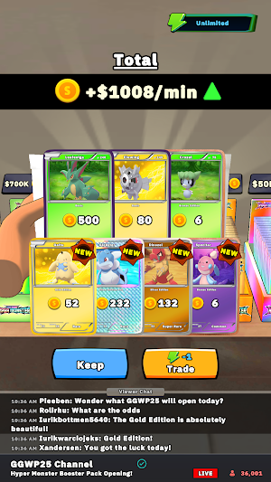 TCG Hyper Monster Card Collect Screenshot 1