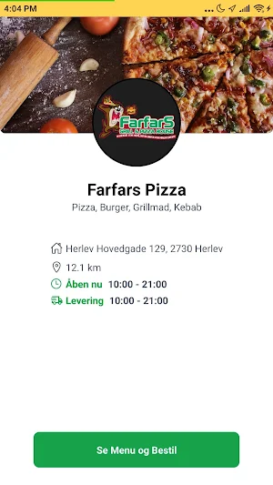 Farfars Grill & Pizza House Screenshot 0