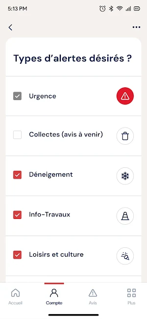 Portail citoyen Coteau-du-Lac Screenshot 2