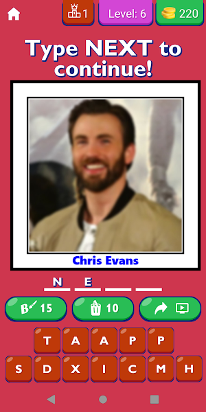 Celebrity Blurred Face List Screenshot 1