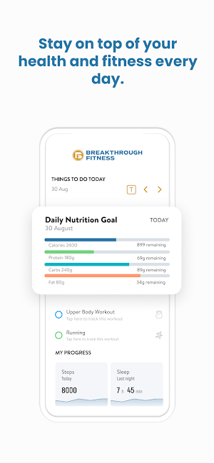 Breakthrough Fitness MN Screenshot 1