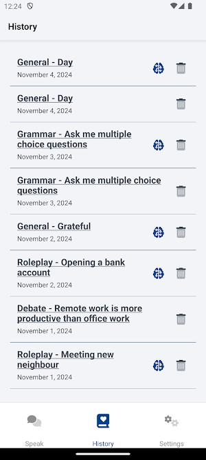 Langua: AI language learning Screenshot 3