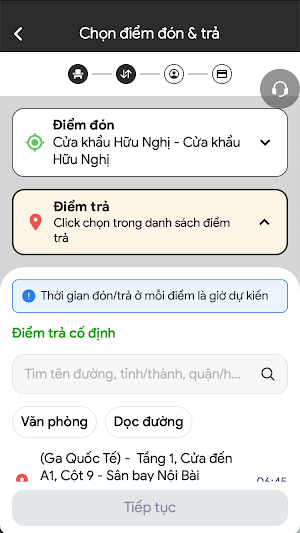 Duy Quang Limousine Screenshot 2