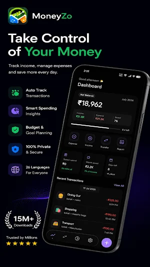 MoneyZo - Money Manager Screenshot 0