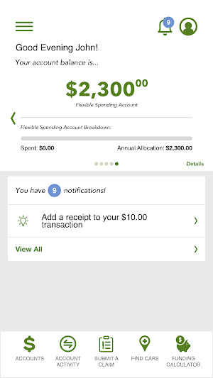 E Benefits Mobile Screenshot 2