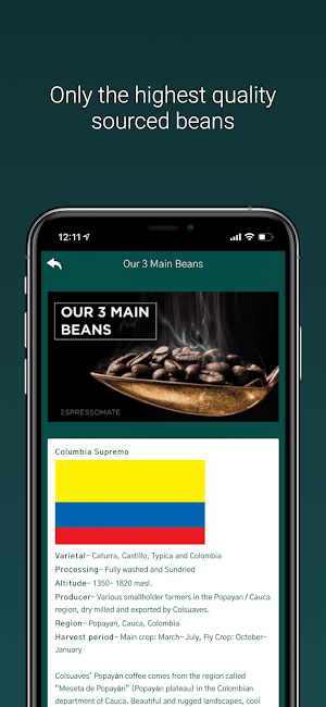 Espressomate Coffee Screenshot 2