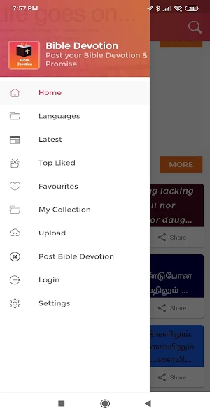 Bible Devotion Screenshot 0
