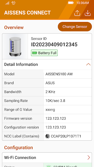 AISSENS Connect Screenshot 1