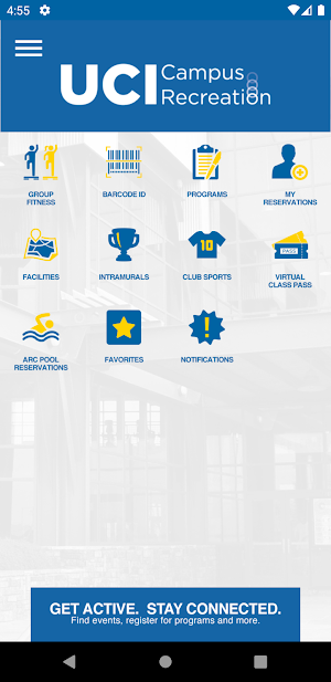 UCI Campus Rec Screenshot 1