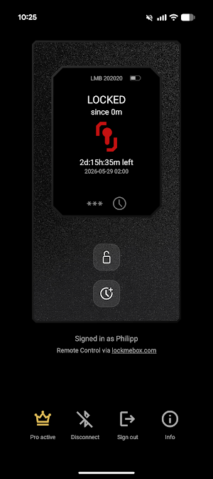 LockMeBox Screenshot 3