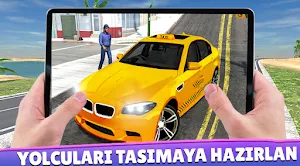 Fast Yellow Taxi Simulator Screenshot 2