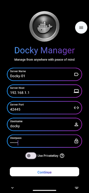 Docky Manager for Docker Screenshot 0