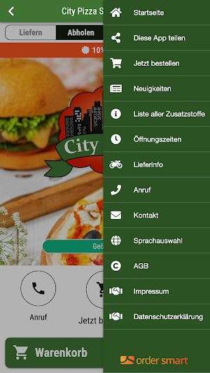 City Pizza Service Heide Screenshot 2
