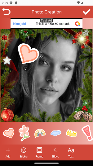 Chrismas Photo Screenshot 2