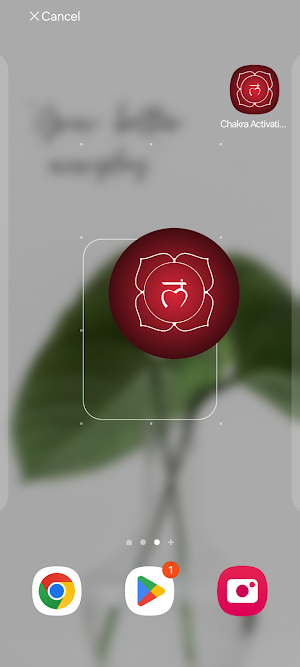 Chakra Activation Watch Face Screenshot 3