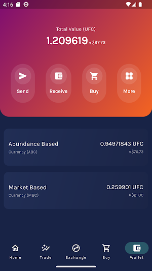 UF Wallet Screenshot 3