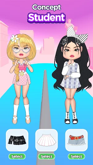 Catwalk Show: Dress Up Battle Screenshot 0