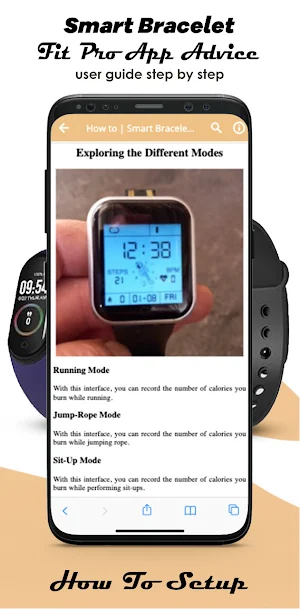 Smart Bracelet Fitpro Advice Screenshot 1