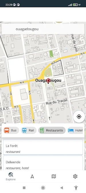 Burkina Faso Offline Map Screenshot 0
