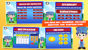 5th Grade Kids Train Games Screenshot 3