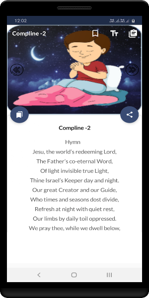 Night prayer - Offline Screenshot 2