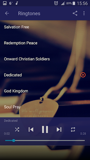 Best Christian Music Ringtones Screenshot 2