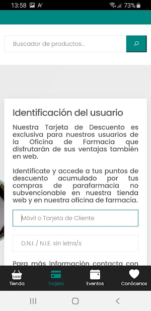 Farmacia Óptica Sauzal Screenshot 1