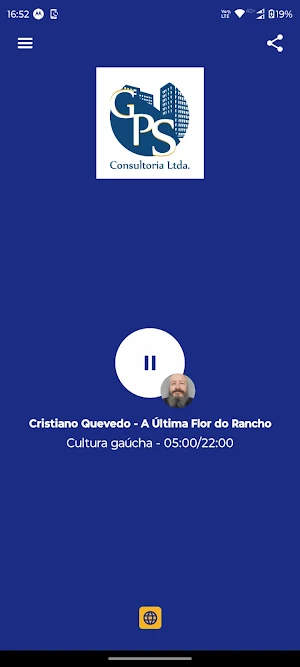 Rádio Web GPS Screenshot 2