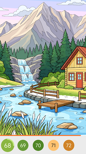 HueNook: Happy Coloring Screenshot 0