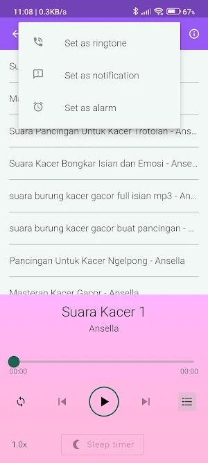 Kacer Bird Sound For Mastering Screenshot 1