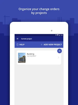 Construction Change Order Screenshot 0