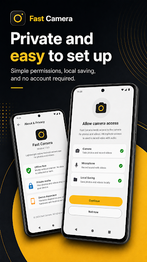 Fast Camera: Photo & Video Screenshot 2