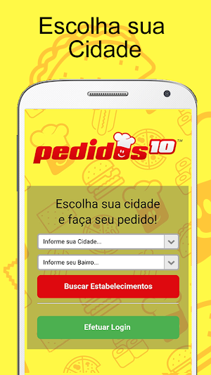 Pedidos10 - Delivery de Comida Screenshot 0