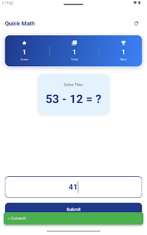 Quick Math Practice Lite screenshot 4