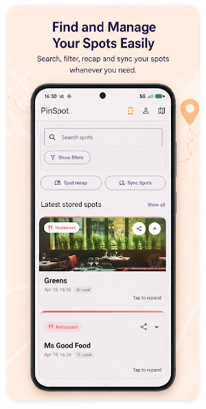 Pin Spot Screenshot 2