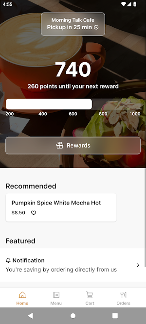 Morning Talk Cafe Screenshot 0