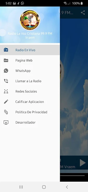 Radio La Voz Cristiana 99.9 FM Vraem Screenshot 1