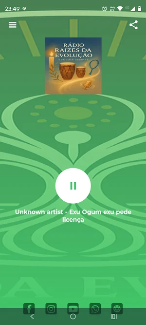 Rádio Raízes da Evolução Screenshot 0