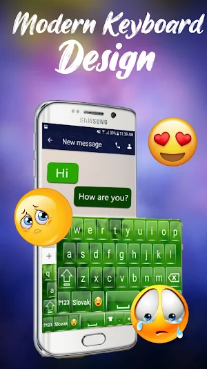 Slovak Keyboard App 2023 Screenshot 0