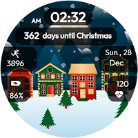Christmas Village WatchFace
