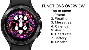 AZ286 Valentine's Watch Face Screenshot 0