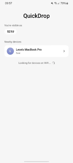 QuickDrop - Mac File Transfer Screenshot 0