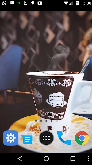 good morning coffee wallpaper Screenshot 1